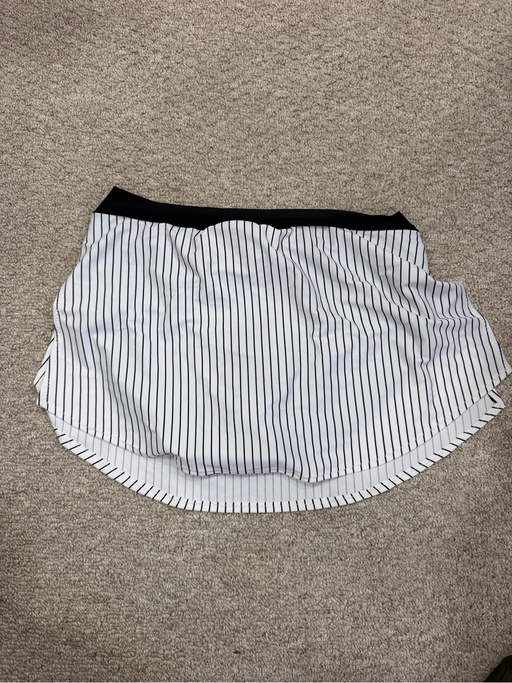 NEW Black and White Striped Women’s Skirt